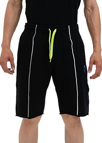 Ethika Mens Raw Edge Short | Axell Hodges - Slay'Em (BLK, M)