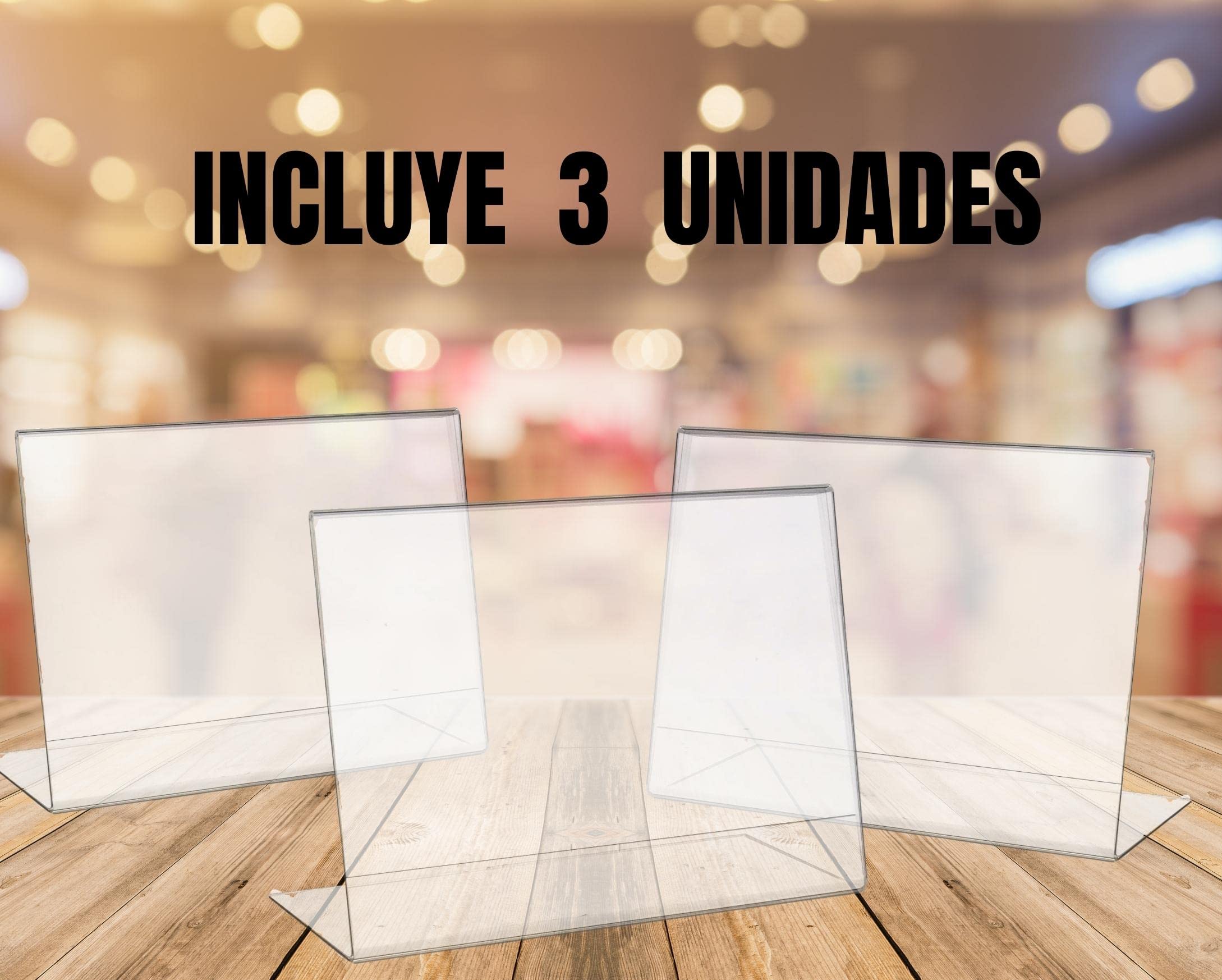 15 Présentoirs Photo Transparents Pliables – 7,5x6x2,5 Cm, Pour Mariages, Expositions, Rangement