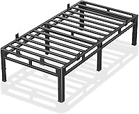 Vista 13 de ROIL 24 Inch Queen Size Bed Frame, Metal Bed Frame & Box Spring 2 in 1 Platform with Round Corner Legs, 4000LBS Double Layer Bed Frame with