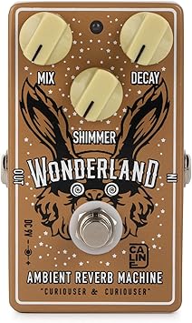 Caline CP-508 Wonderland Ambient Modulated Digital Reverb Guitar Effects Pedal Aluminum Alloy Casing