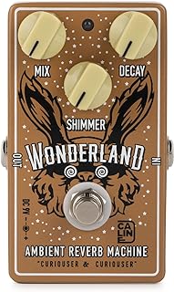 Caline CP-508 Wonderland Ambient Modulated Digital Reverb Guitar Effects Pedal Aluminum Alloy Casing