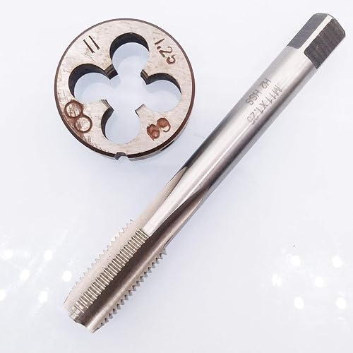 Miniatura 4 de HSS M11 x 0.049 in Macho y M11 x 0.049 in Die Rosca métrica Mano derecha