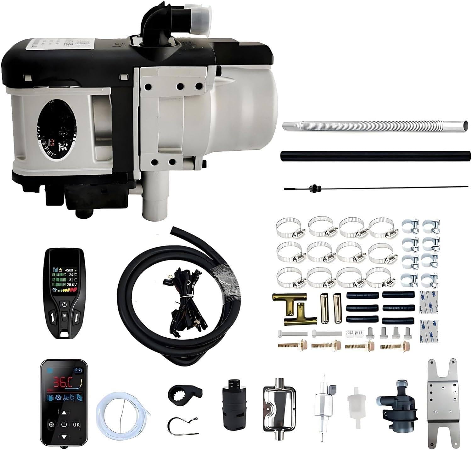 Wodny ogrzewacz postojowy 6 kW (12 V / 24 V) 12V