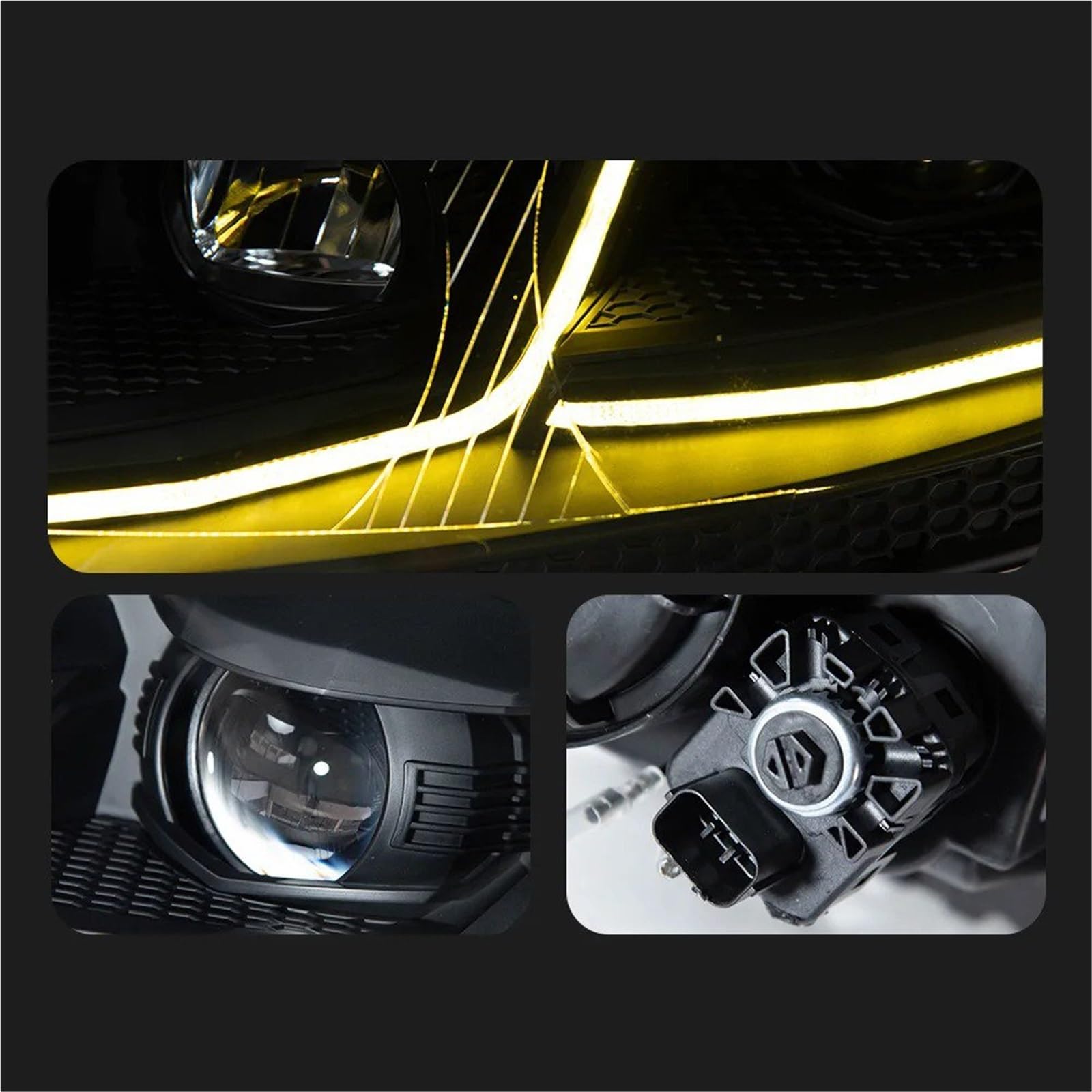 Faro Proiettore Anteriore Per Vw Per Sagitar Per Golf 5 2006-2011 Fari Anteriori A LED DRL Indicatori Di Direzione Abbaglianti Angel Eye Lente Proiettore