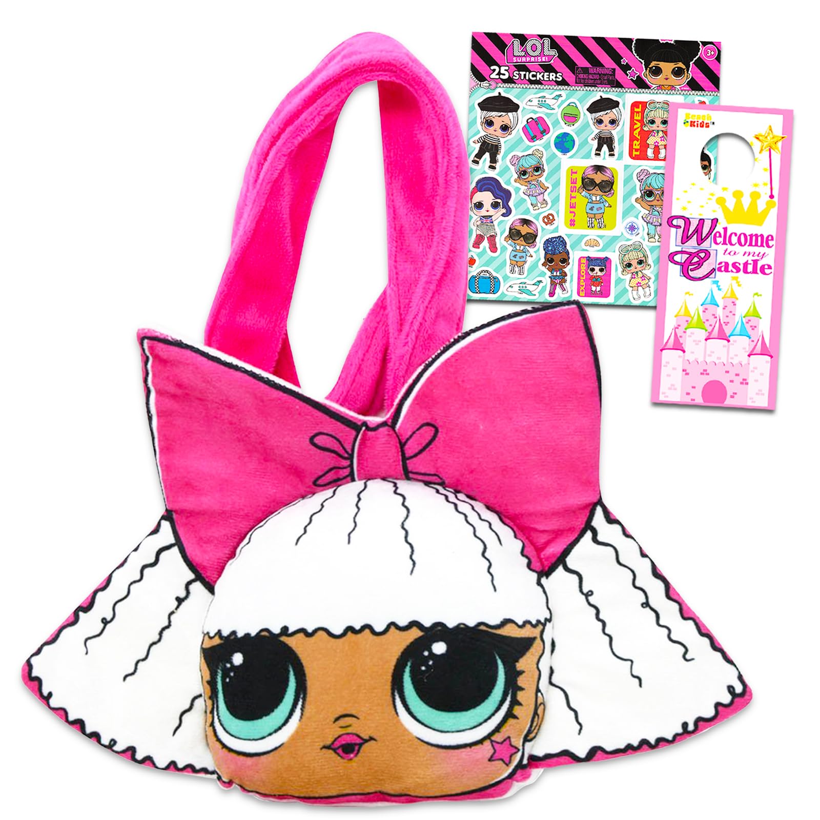 LOL Surprise Plush Purse For Girls Set LOL Surprise Gift Bundle With LOL  Surprise Plushie With Straps Plus Stickers, More LOL Surprise Diva Bag - Main Image