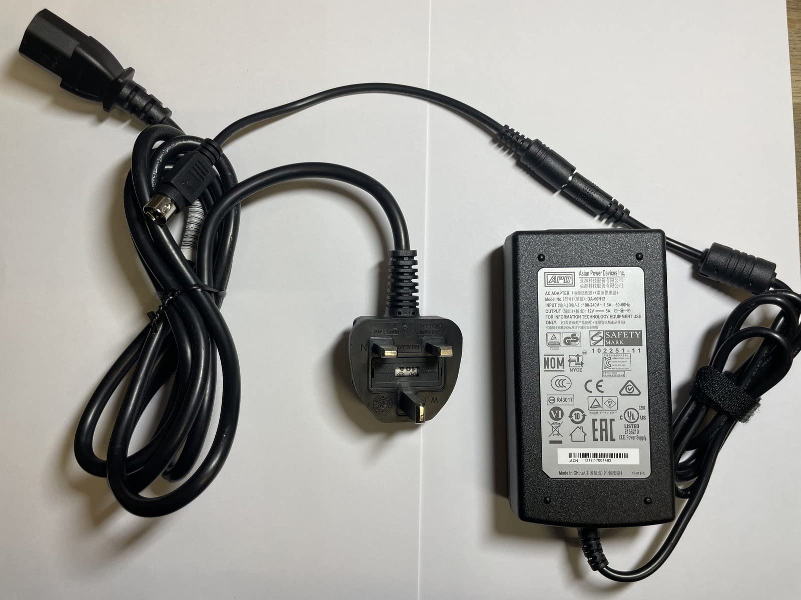 4-pin AC DC Adapter For POSBANK D5 SLLEA AC/DC Adapter For Protech Systems  PS8852 Point Of Sale POS Terminal PC PS8 AnyShop-05 Adapter Cord