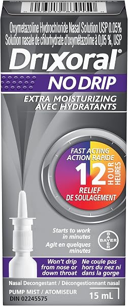 Drixoral No Drip Extra Moisture Spray for Nasal Care