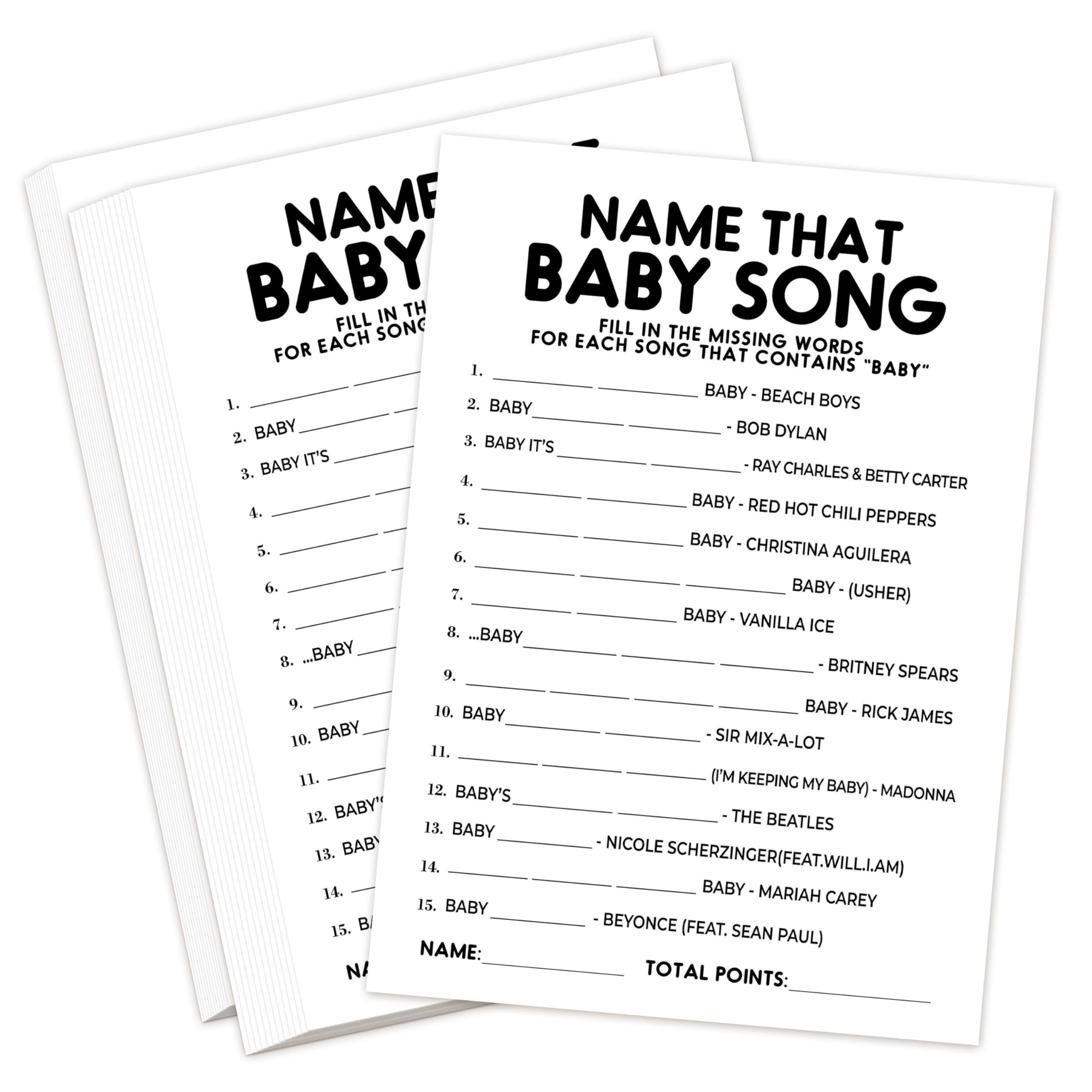 Rustic Baby Shower Game Cards - 25 'What's In Your Phone?' Gender Neutral Party Game