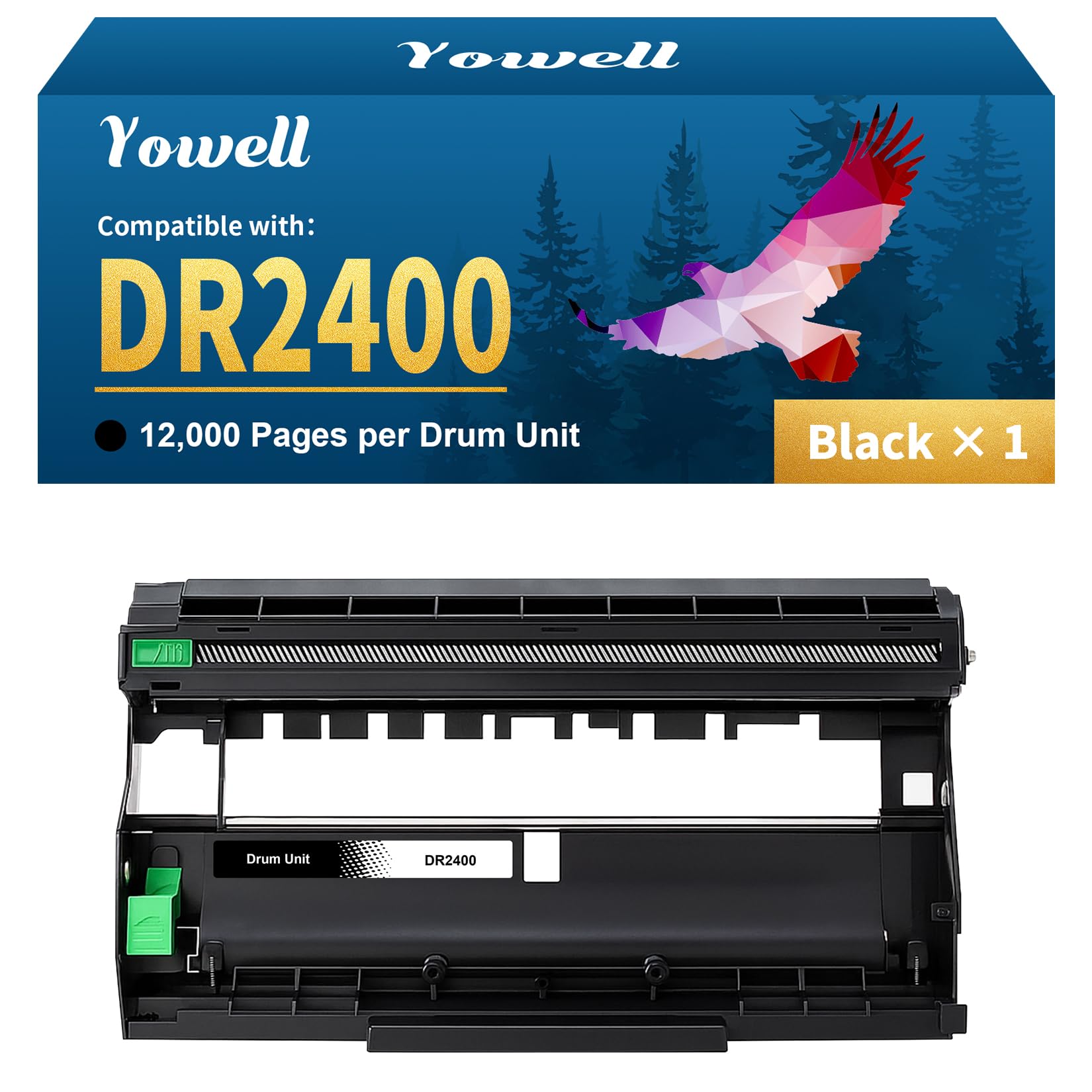 Yowell 142A W1420A Tonerkartusche Mit Chip Kompatibel für HP 142A W1420A 142X W1420X für HP LaserJet MFP M140w Toner für LaserJet M110w M110 MFP M139w M139 M140w M140 (1 Schwarz)