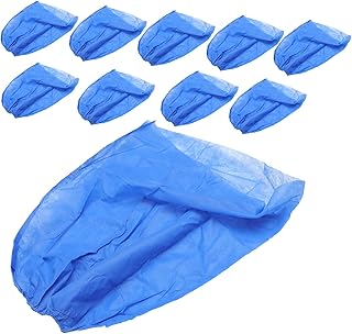 TOYANDONA 10 Piezas Faldones de Baño Desechables para Mujer Falda de Tela No Tejida Transpirable Ligera y Práctica para Spa Salón Sauna y Diario Color Azul
