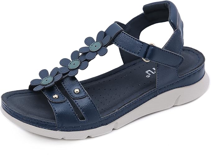 Women Orthopedic Sandals, Ladies Summer Sandals Comfort Wedge Platform
