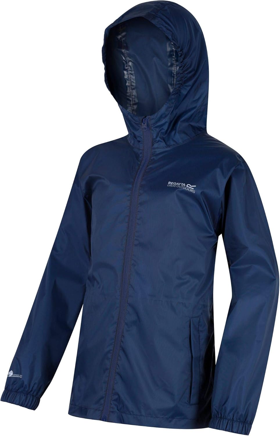 Regatta Pack-It III Waterproof Kids Jacket - AW21-5-6 - Navy Blue