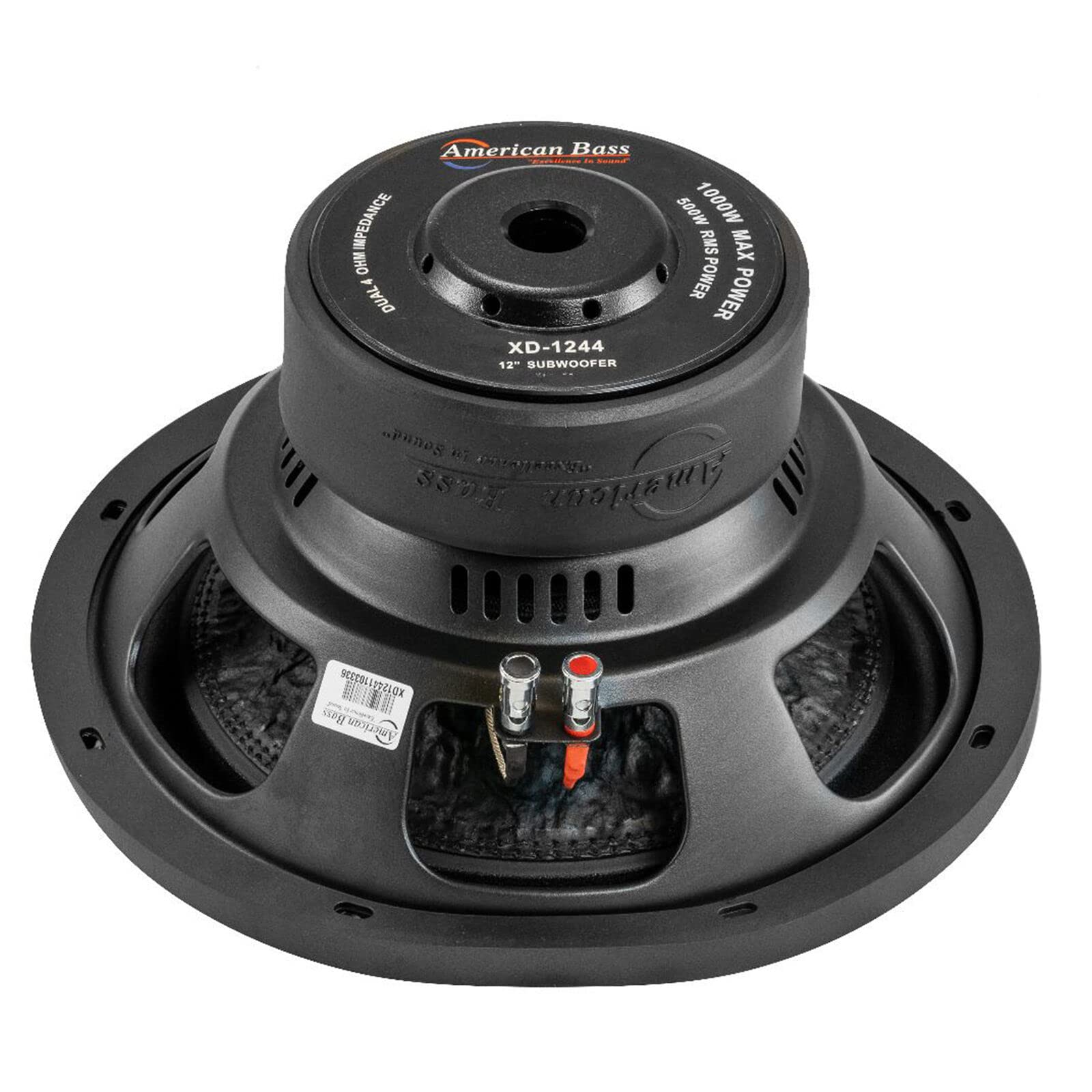 Amazon.co.jp: (2) American Bass XD-1244 1000w 12インチ カー