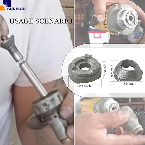 Miniatura 2 de 6 piezas SURPOUF 152498-00 Kit de embrague 386303-00 se adapta a DeWalt DW255-AR Embrague Intermed de repuesto COMBO00194 y embrague de salida