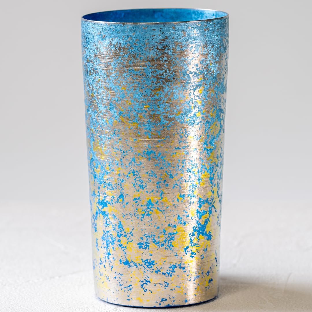 HORIE(ホリエ) 純チタンニ重タンブラー 鈦虹 高保冷二重構造