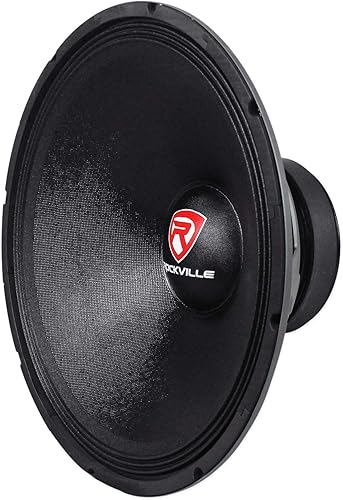 Miniatura 8 de Rockville RVW1800P8 Subwoofer para DJ sin procesar de 1800 W, 18 pulgadas, 8 ohmios, manejo de alta potencia, respuesta de graves profundos,