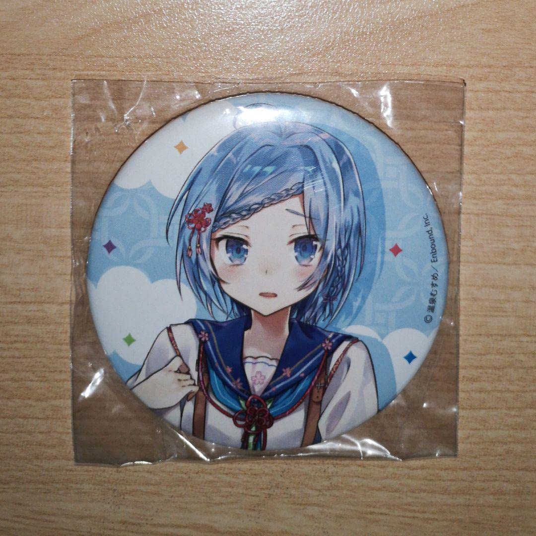 オリジナル 「温泉むすめ」個人サポーター返礼品缶バッジ(鈍川まなみ