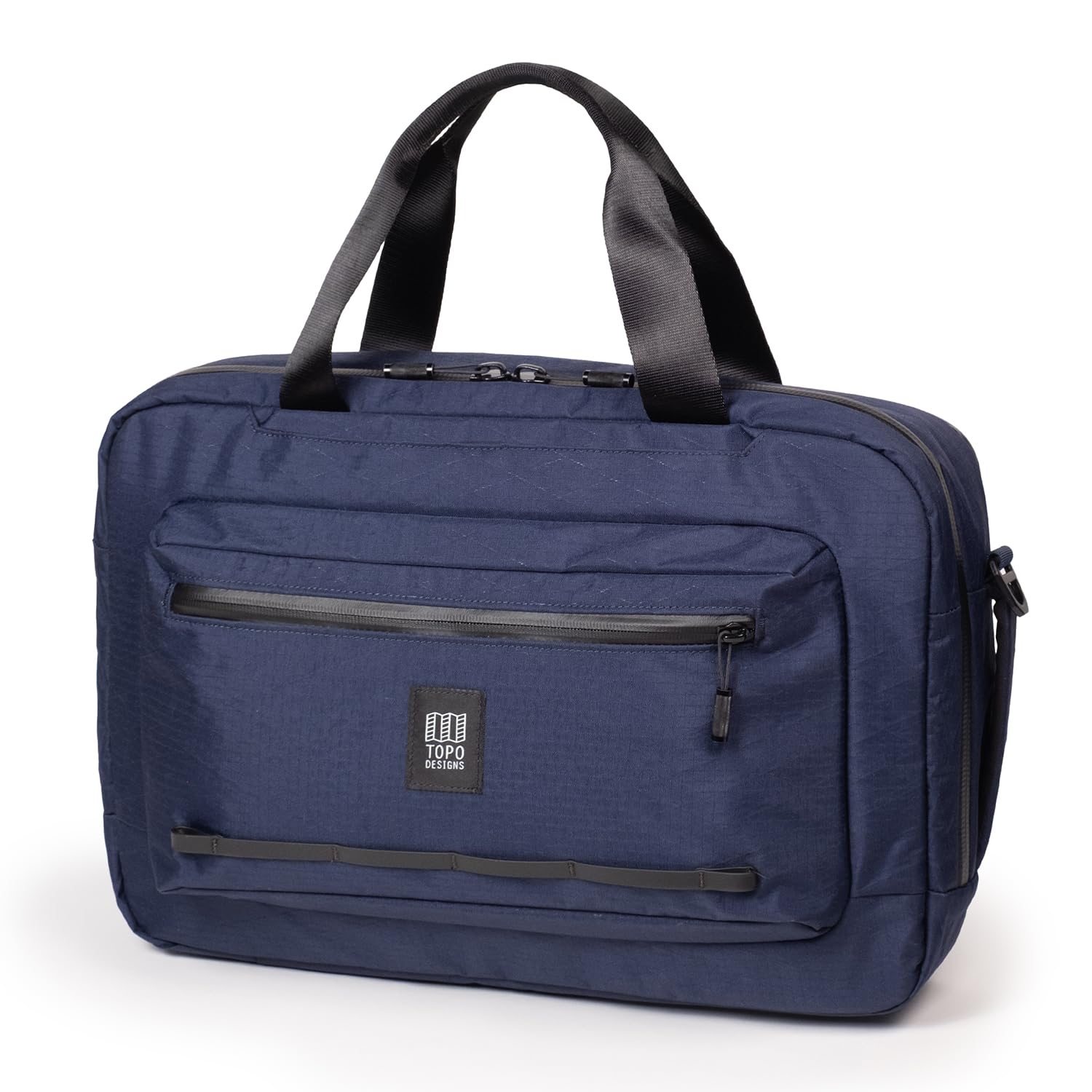 Topo Designs Global Pro 3-Way Briefcase, Waterproof X-Rip Fabric, Metal Hardware, Removable Shoulder Strap, Stowable Backpack Straps, Rugged +