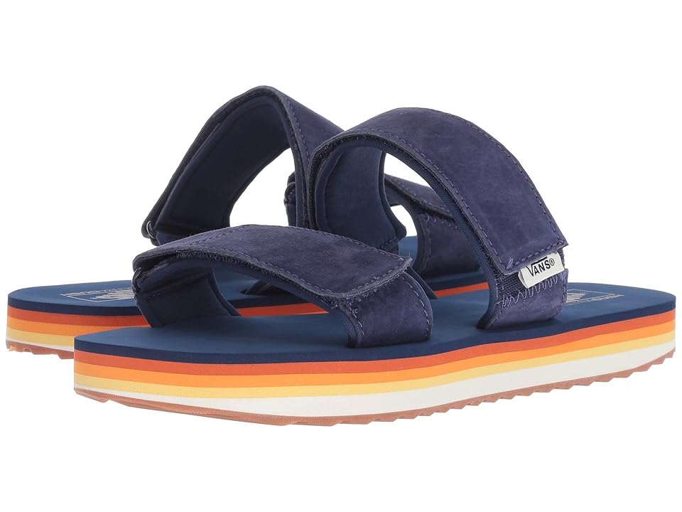 

Vans Cayucas Slide Platform (Retro Rainbow) Women's Sandals