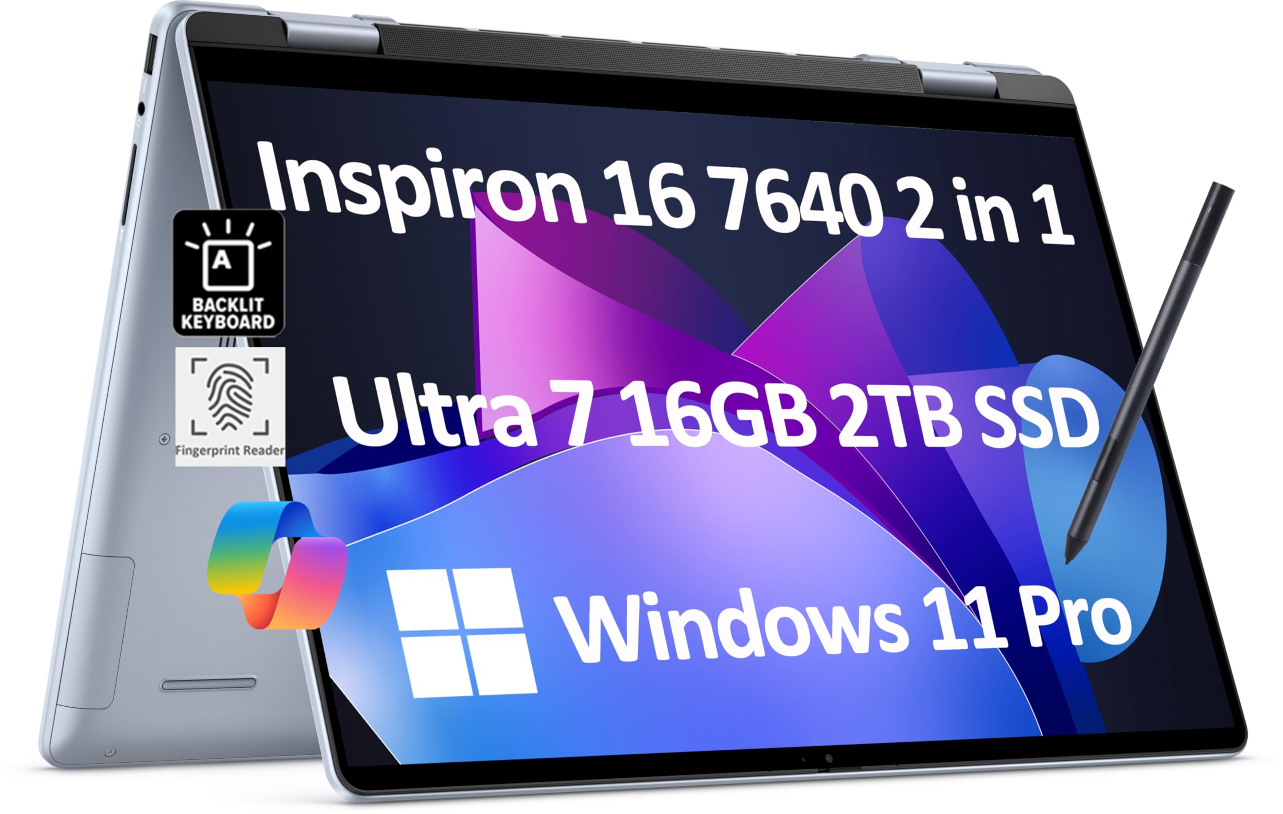 Amazon.com: Dell Inspiron 16 7640 2-in-1 Laptop (16