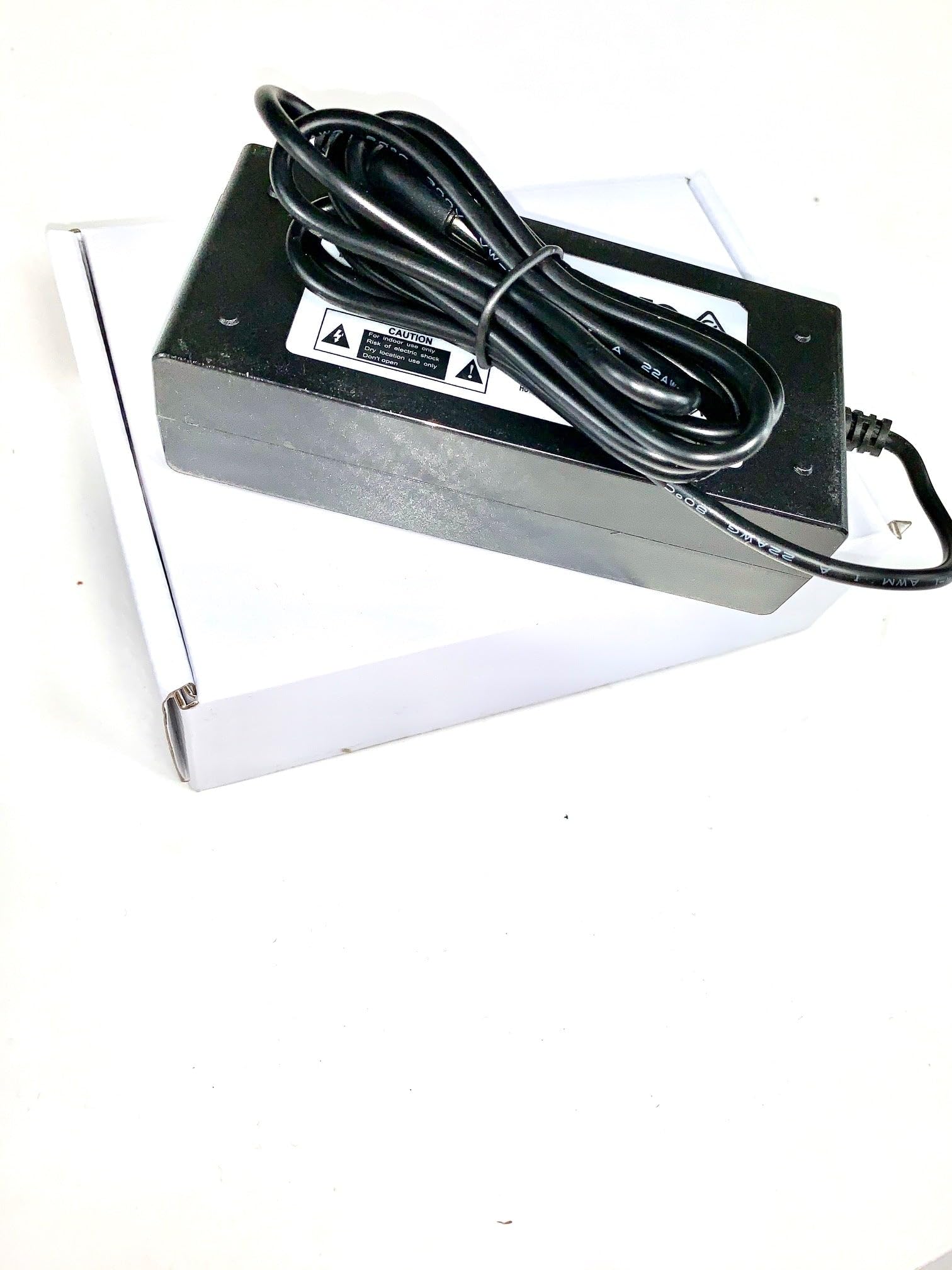 [UL Listed] OMNIHIL 8 Feet Long AC/DC Adapter Compatible with LRS Pager System TX-7470