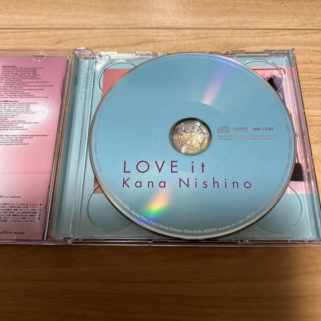 Amazon.co.jp: 西野カナ LOVE it 海外盤 グッズ : Toys & Games