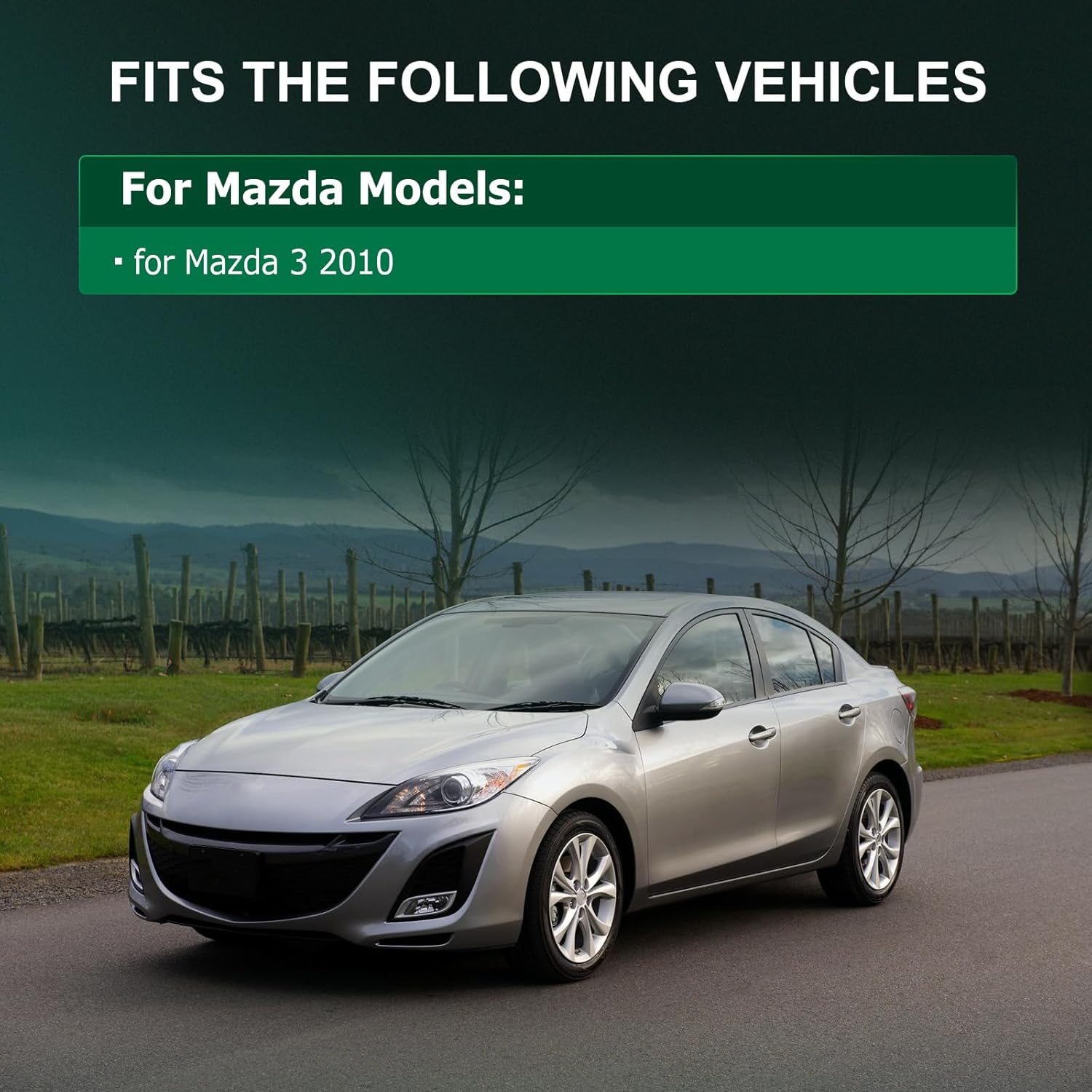 SCITOO Engine Motor Mount Transmission Mount and Torque Strut Mount Set Compatible for Mazda 3 2010,OE A4405 A4402 A4418 A4421