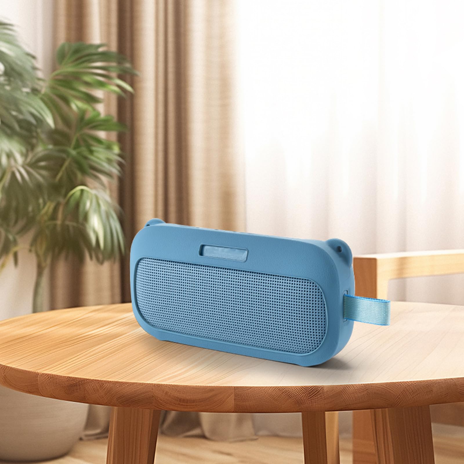 Funda para Bose SoundLink Flex (2.ª Gen.),Bolsa de Silicona Protectora Estuche Case Accesorios con Viaje Correa para Bose SoundLink Flex 2/SoundLink Flex Altavoz Bluetooth Portátil,Azul
