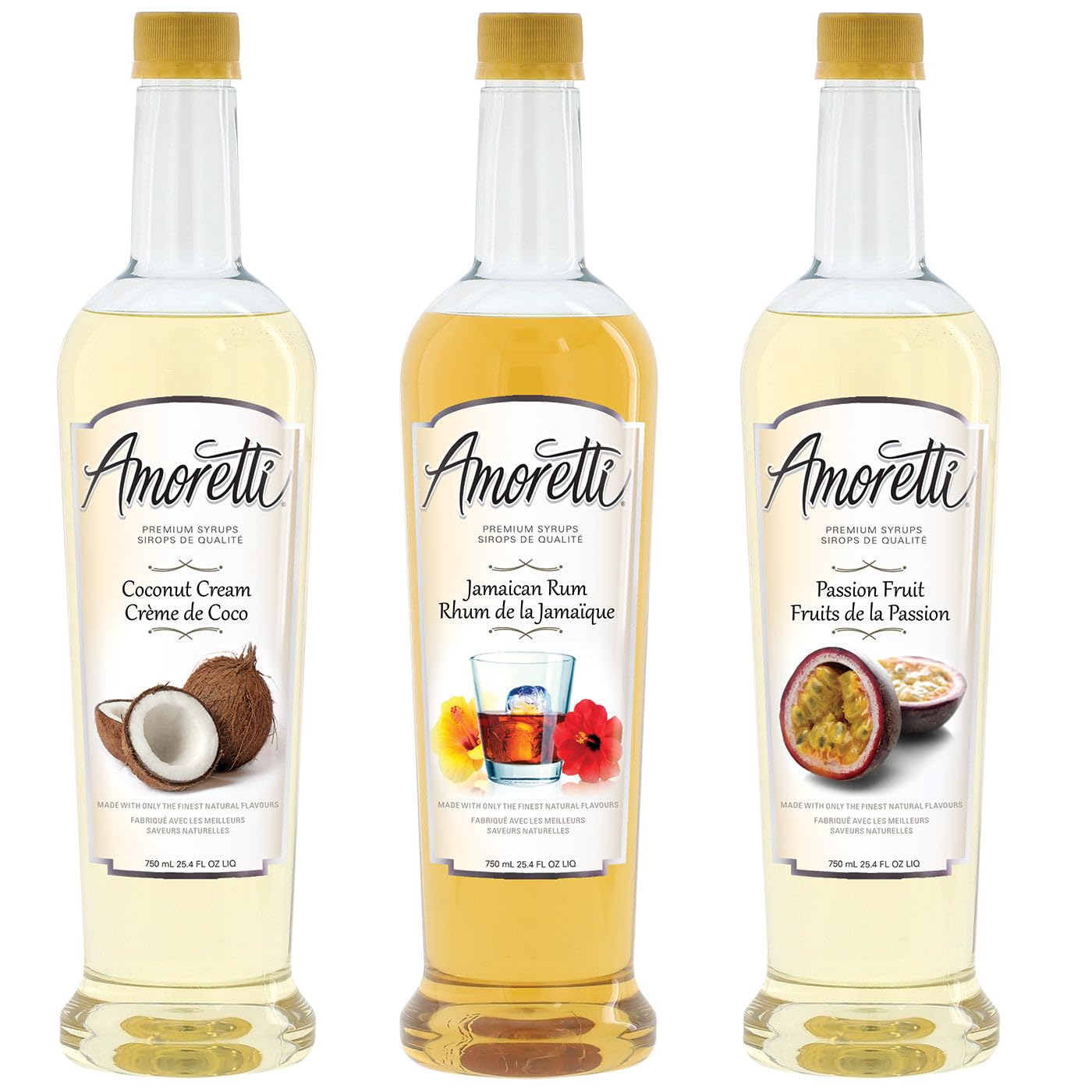 Amoretti - Tropical Syrups 3 Pack