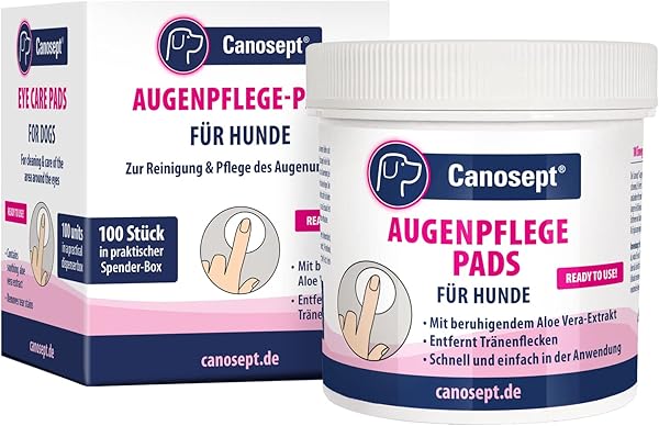 Canosept Augenpflege-Pads: Trockenheit und Wirksamkeit – Eine sinnvolle Investition für die Augenpflege deines Hundes?