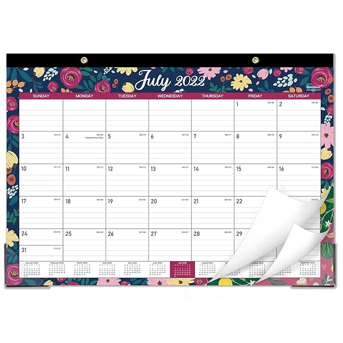 Buy 2023 Desk Calendar 12 Monthly Large Desk / Wall Calendar 2023