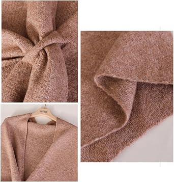 Shawl Wraps for Women, Pashmina Wraps for Women,Wrap Cardigan Cape Wool Shoulder Top Sweater Scarf