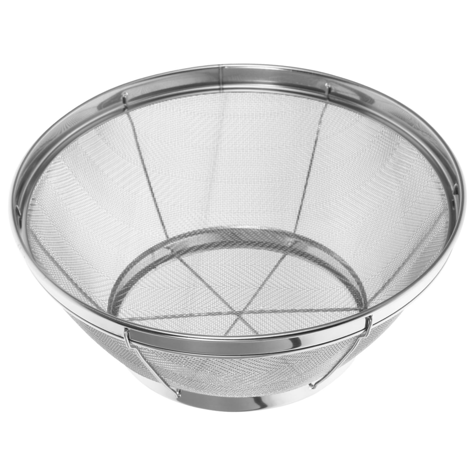 MAGICLULU 2 Coladores de Cocina de Malla Fina Cesta para Lavar Arroz Cesta para Escurrir Frutas Y Verduras.