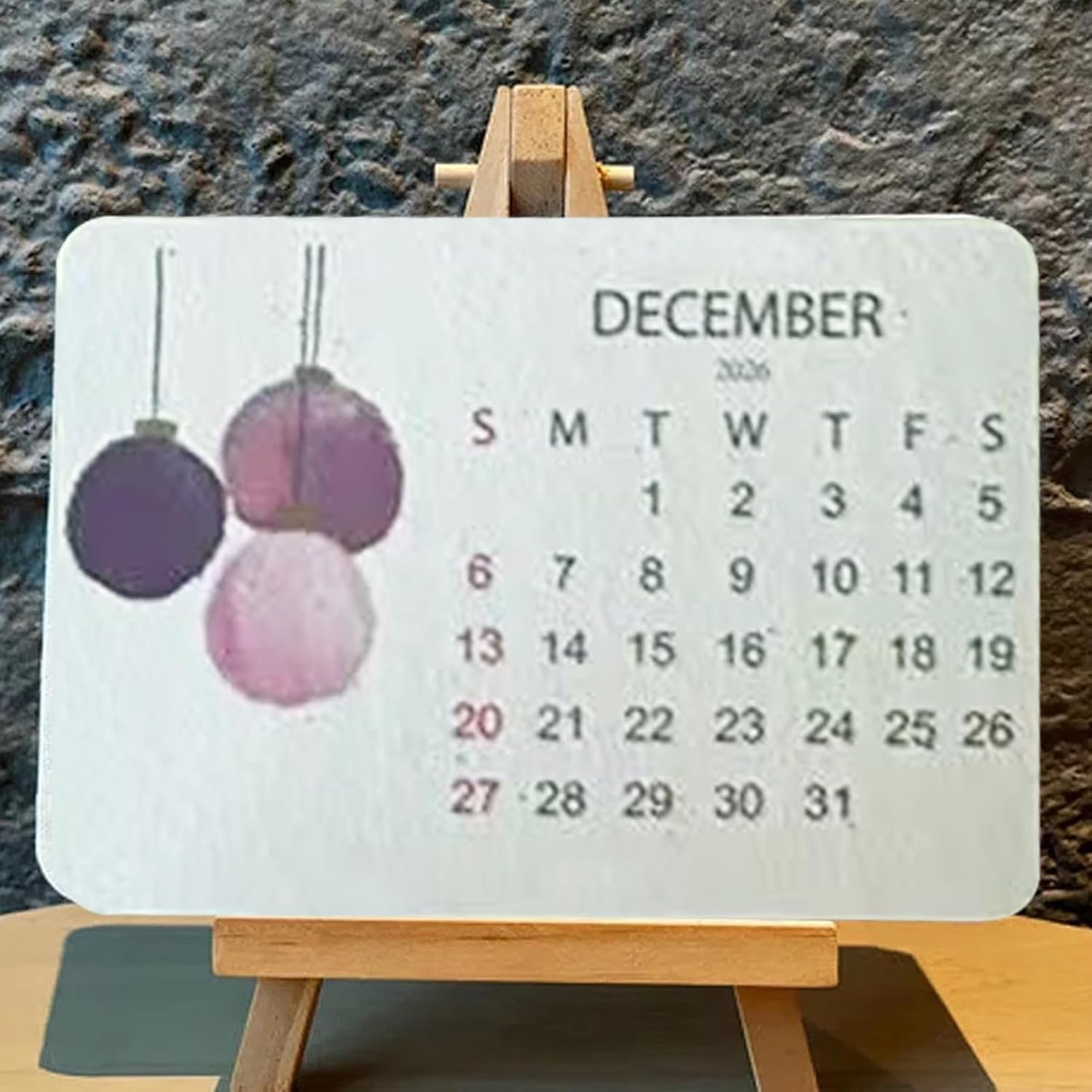 Eco-Friendly Plantable Love Seed Calendar 2026, Plantables Seeds Desk Planner Calendars 2026-12 Months Desk Planning for Home Decor Gardening and Green Living Planner