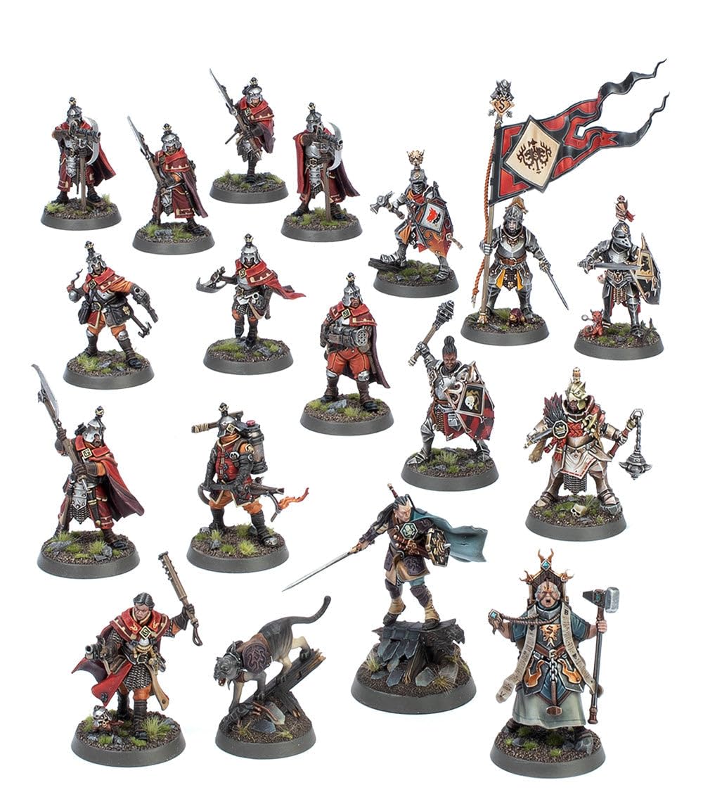 Warhammer Age of Sigmar - Spearhead City of Ash (English) (70-801), Durable Construction for Reliable Everyday Use and Mobile Repair