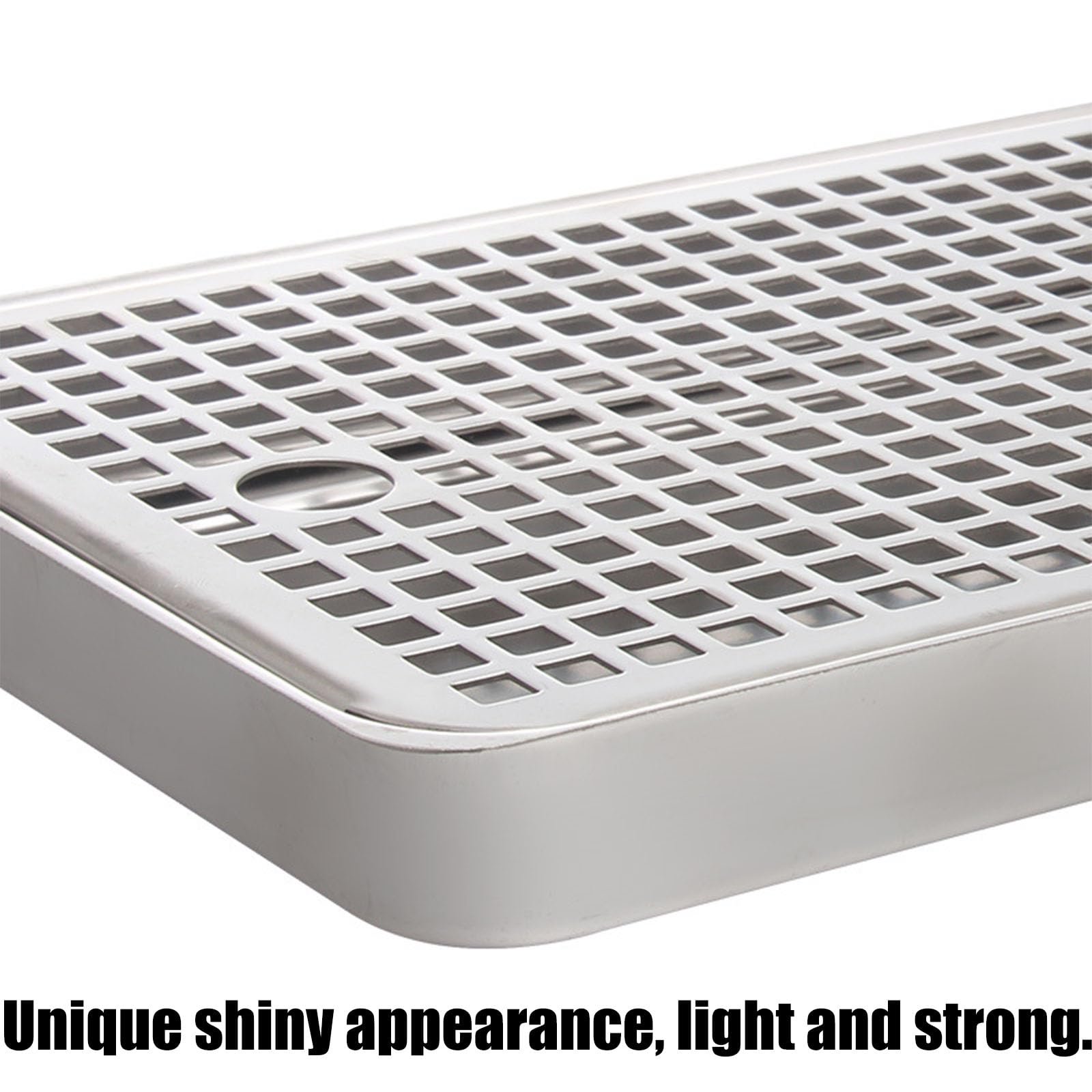 Bandeja De Goteo De Cerveza Acero INOX,Extraible Bandeja Camarero,Bandejas para Servir para Club Cocina Hogar Cafeteria Casa De Te,30 * 18cm/11.8 * 7in