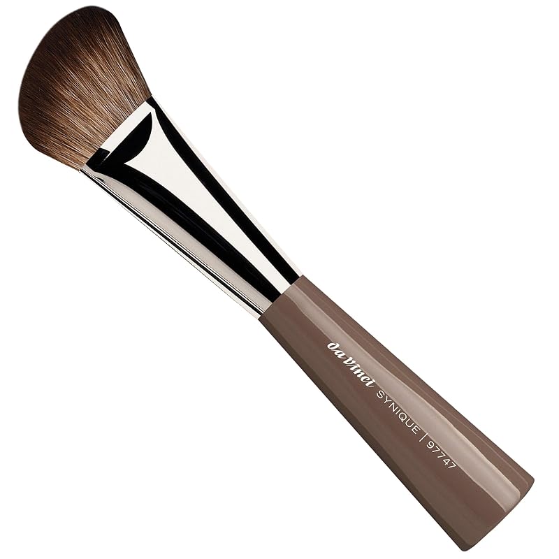 Pincel angular para blush e contorno da Vinci Synique 97747, fibras sintéticas, 1 unidade