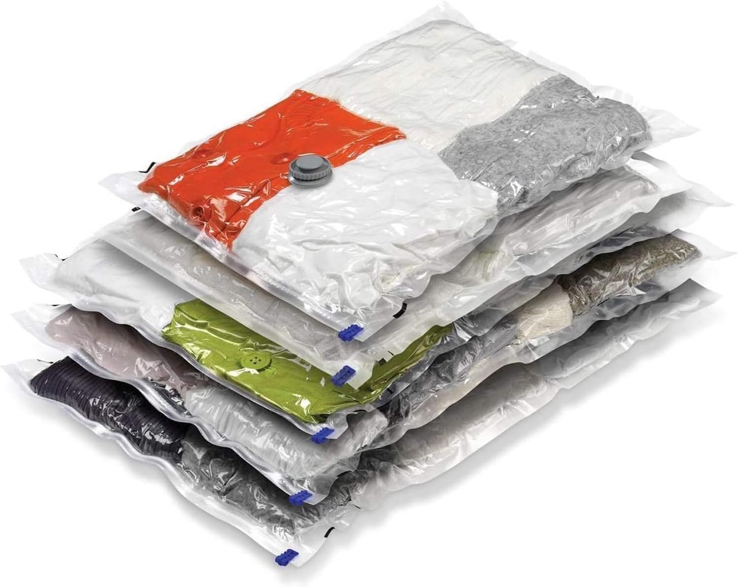 Orret Home Vakumlu Hurç,Vakum Poşeti,Hurç,Vakumlu Organizer,Yastık,Yorgan,Kazak İçin Vakumlanabilir Hurç,Yerden Tasarruf İçin Vakumlu Poşet (2, 50X70)