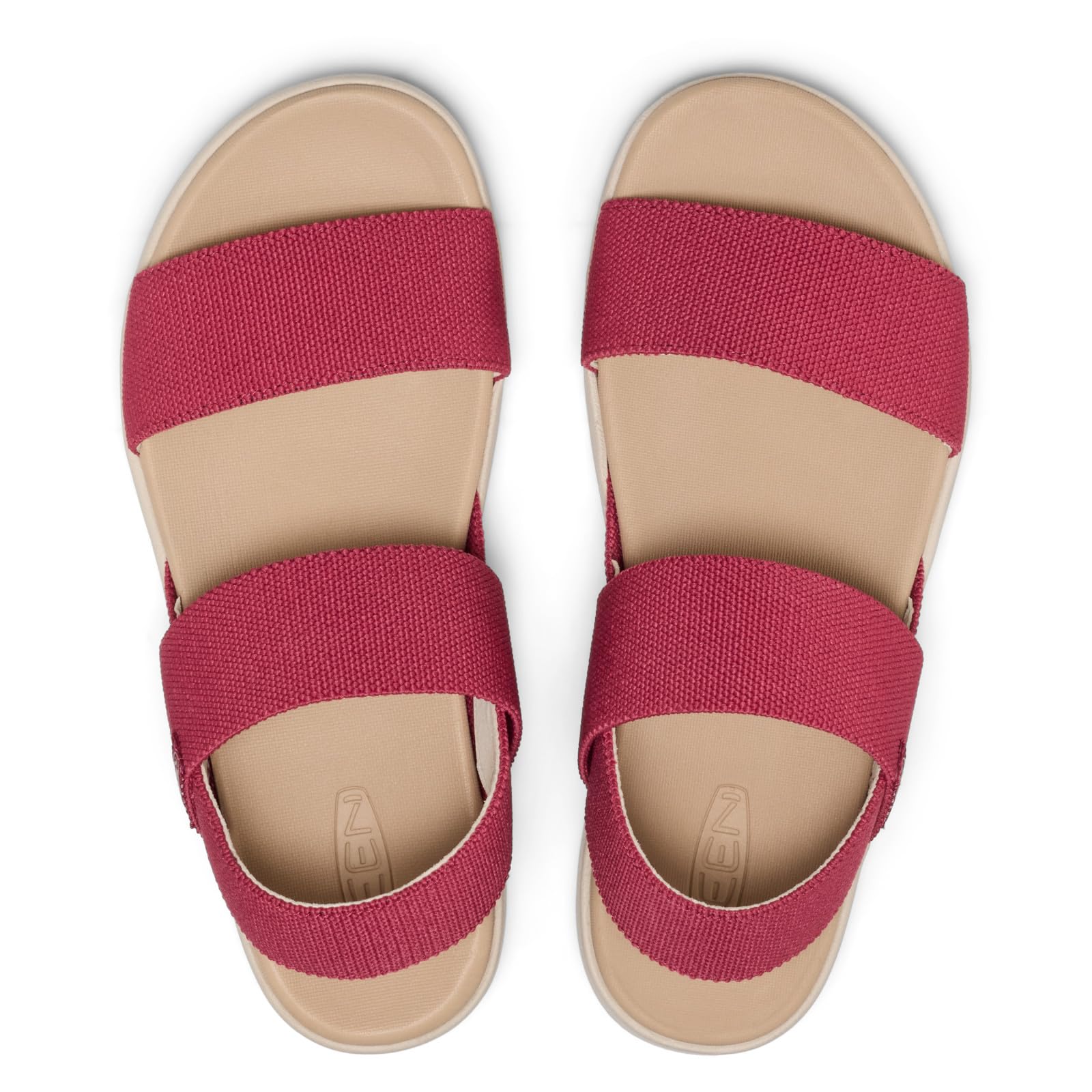 KEEN Damskie sandały na koturnie Elle Backstrap, granat/brzozowe, 36 UK, Granat brzozowy, 39 EU