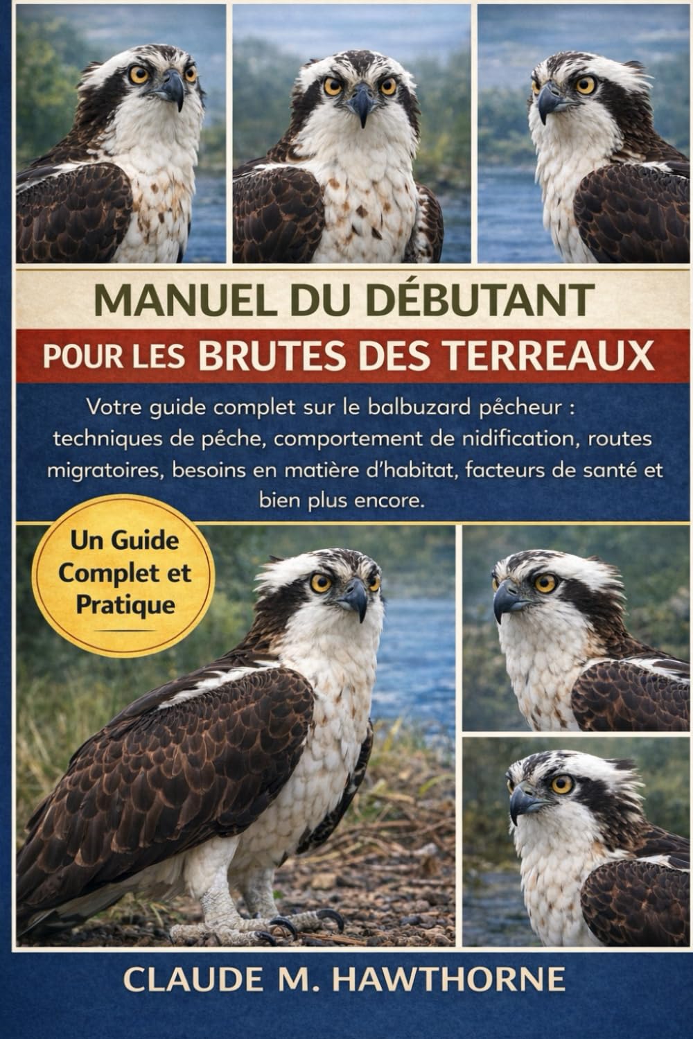 MANUEL DU DÉBUTANT POUR LES BRUTES DES TERREAUX: Votre guide complet sur le balbuzard pêcheur : techniques de pêche, comportement de nidification, ... facteurs de santé et bien plus encore.