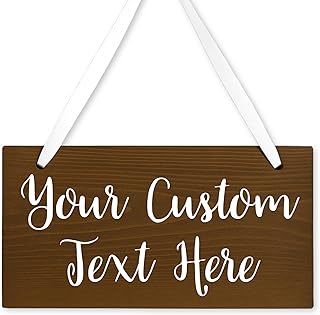 Custom Wooden Sign with Hanger- Ring Bearer/Flower Girl Sign, Wedding Si...