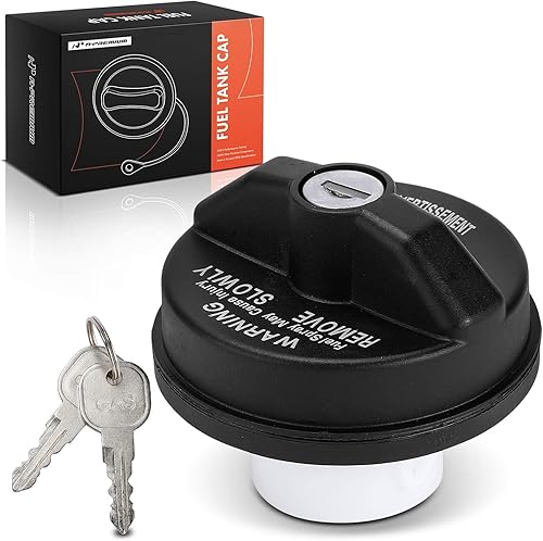 A-Premium Tapa de llenado de depósito de combustible compatible con Jeep Wrangler, Wrangler JK, Cherokee, Gladiator y Dodge Grand Caravan, Dodge Ram