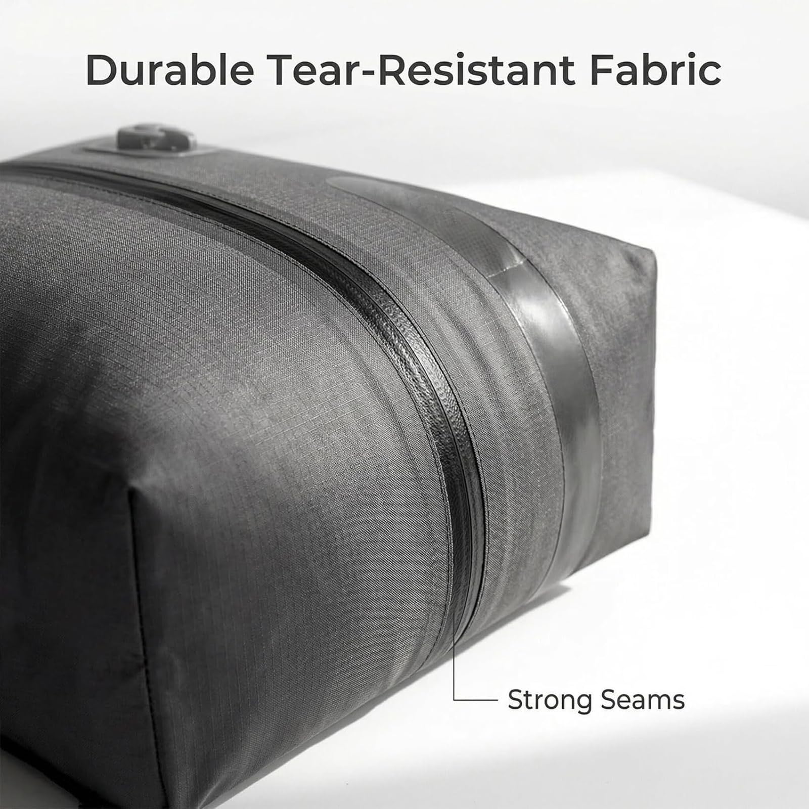 Bolsas De Compresión Al Vacío Un Solo Toque, Sin Bomba | impermeable, Ahorrador de espacio, Recargable por USB-C, bolsas de almacenamiento para viajes, Maleta de mano y mochila