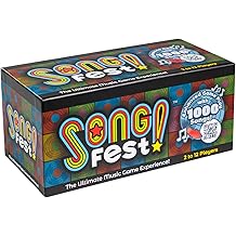 SongFest! The New Music Trivia Game | 1000 Questions, 4 Categories and 5+ Decades | QR Song Hints Play The Music You Remember