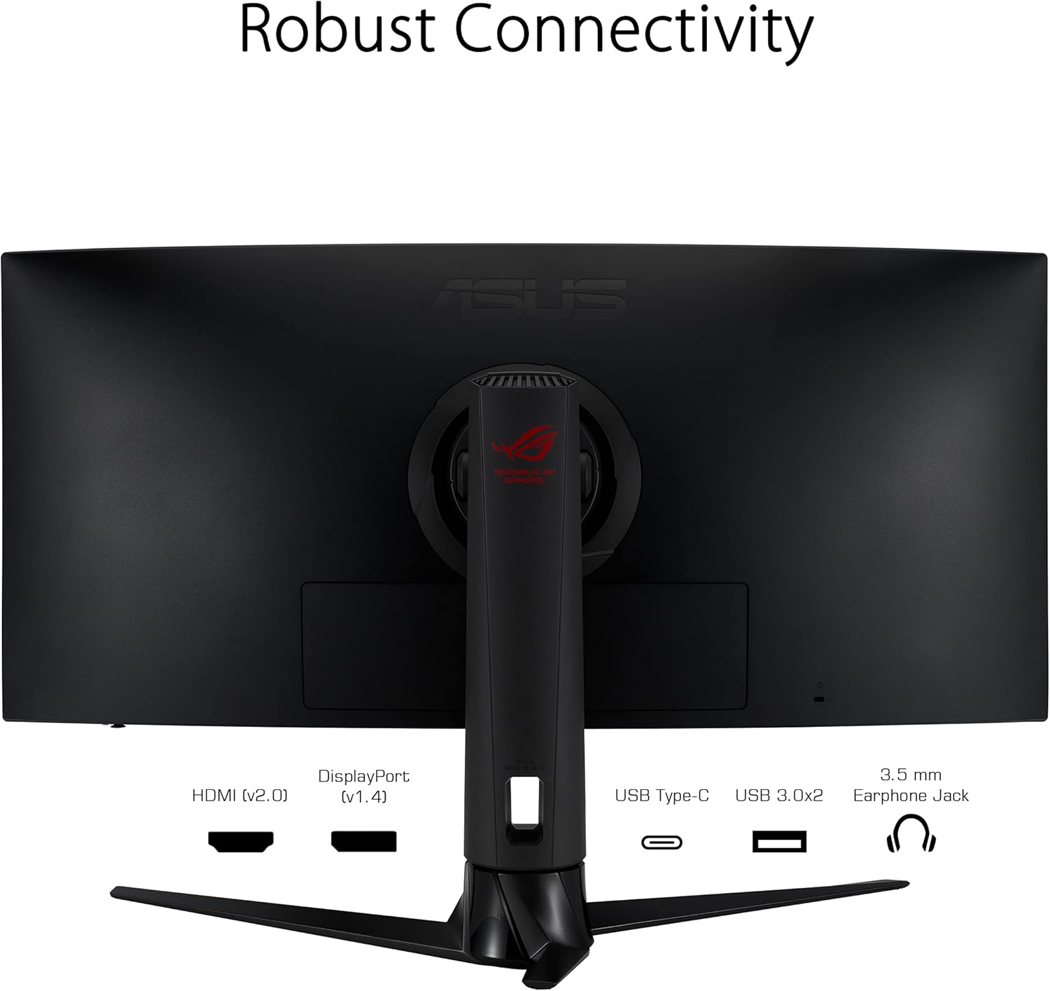 ASUS ROG Strix XG349C Monitor Gaming Curvo 34”, UWQHD (3440x1440), Fino a 180Hz, Fast IPS, Tempo Di Risposta 1ms, USB-C, G-SYNC, DisplayHDR 400, ELMB, Posizione Regolabile, Nero ASUS ROG Strix XG349C Monitor Gaming Curvo 34”, UWQHD (3440x1440), Fino a 180Hz, Fast IPS, Tempo Di Risposta 1ms, USB-C, G-SYNC, DisplayHDR 400, ELMB, Posizione Regolabile, Nero