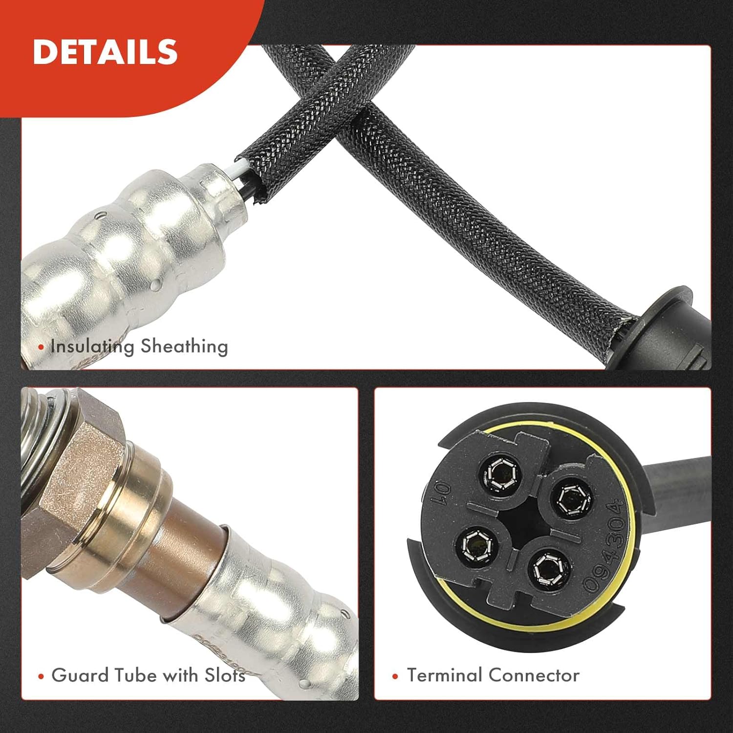 A-Premium O2 Oxygen Sensor Compatible with BMW 323i 325i 328i 330i 525i 528i 530i 540i 740i 840Ci 850Ci X3 X5 Z3 Z4 Z8 M5 & Land Rover Range Rover, 2-PC Set, Replace# 11781742050, 0258003477