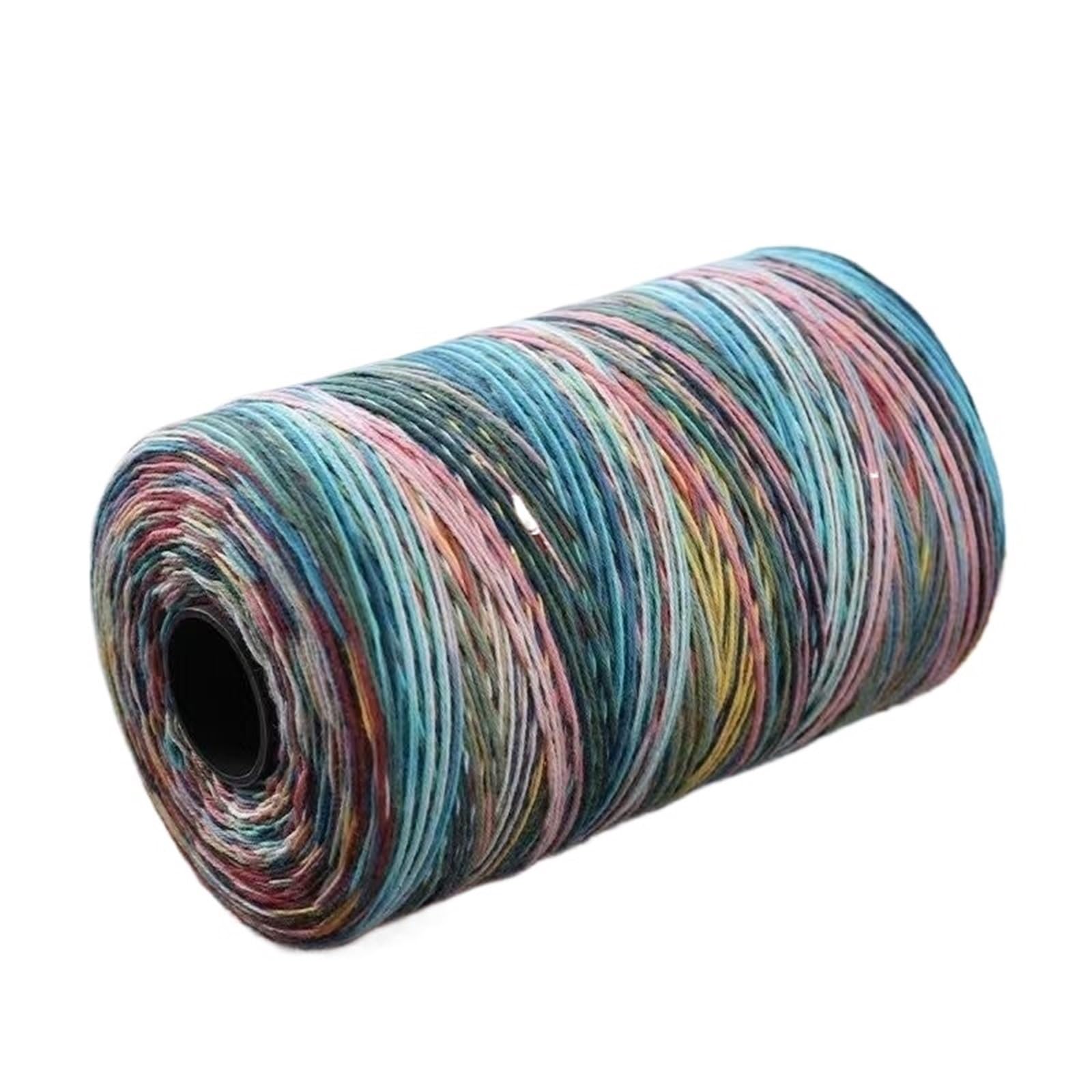 300 g/pz Sezione modello in cotone tinto filo retrò Materiale fai da te for lavorare a maglia cappello sciarpa maglione alla moda(Color-06)