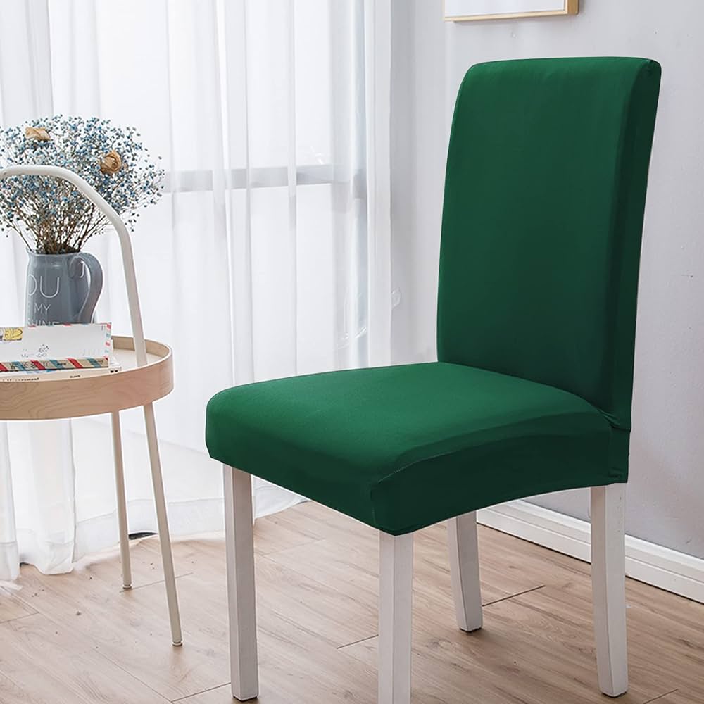 YISUN Stretch Dining Chair Covers Reovable Washable Short Dining Chair