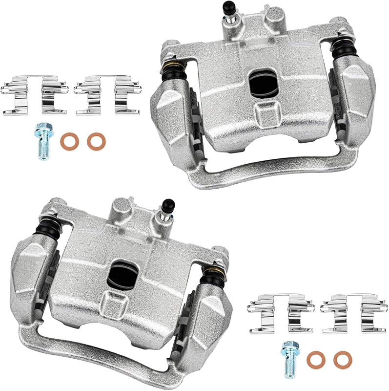 Pinças de freio traseiras cciyu com suporte para Saab 9-2X e Subaru – Par