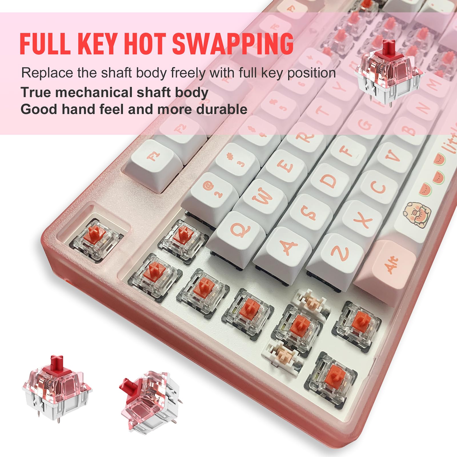 Amazon.co.jp: Fosnhfjdb(フォスンフジブ)ワイヤーUSBメカニカル  